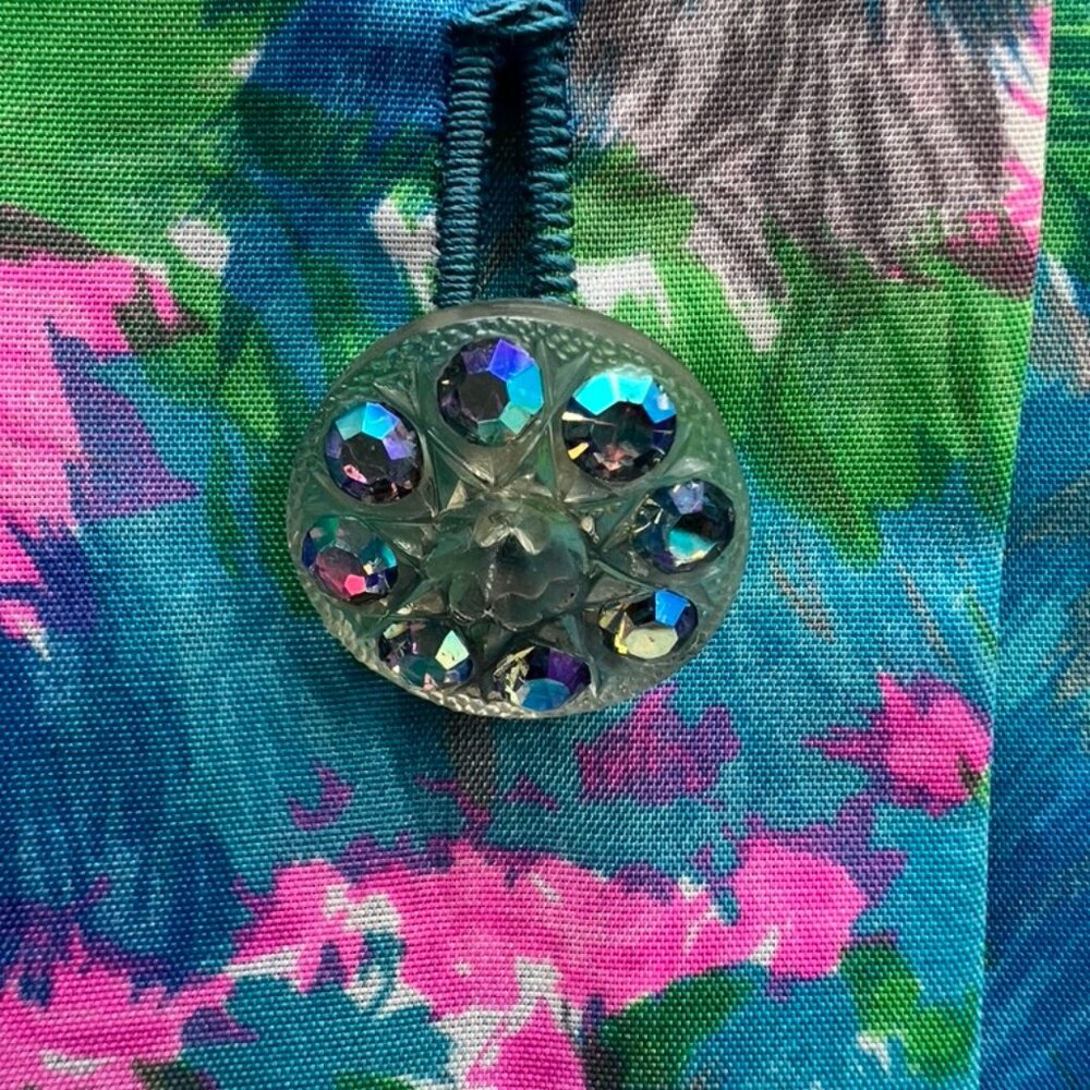 Vintage Saybury Floral Print Light Coat - Picture 6 of 7